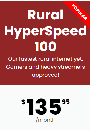 Rural HyperSpeed 100
